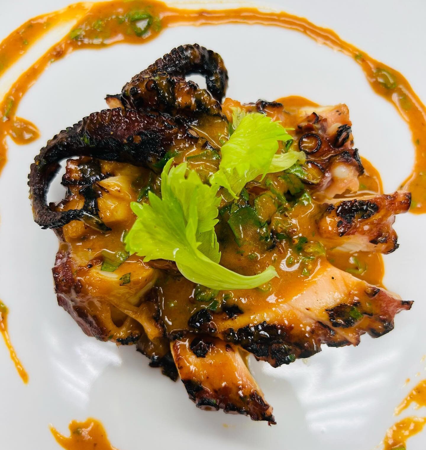 🌟 SNEAK PEEK 🌟 @chefbrianingram Menu Testing for Apostle Supper Club - St. Paul!!
&bull; Charred Octopus with Diablo Butter
Guajillo &amp;&nbsp;&nbsp;Ancho chilis, Agave, Cilantro Lime Butter 
&bull; Tomahawk Pork Chop with Fried Lemon Caper &amp