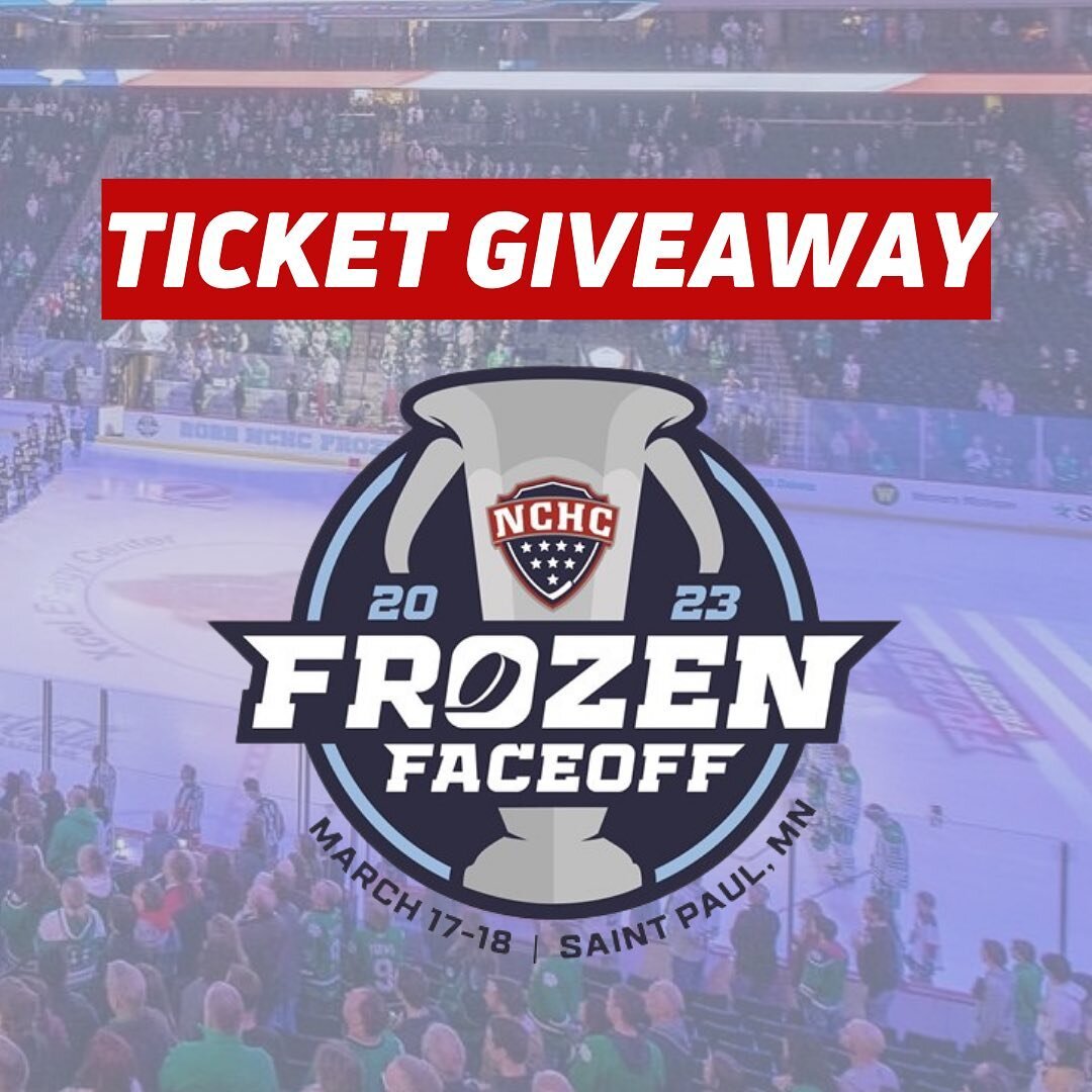 🚨 🏒 TICKET GIVEAWAY 🏒 🚨 
Back for another year of exciting hockey, the @thenchc is returning to Saint&nbsp;Paul for the Frozen Faceoff March 17th-18th at the Xcel Energy Center with all your pre-party activities at The Apostle Supper Club!
We h
